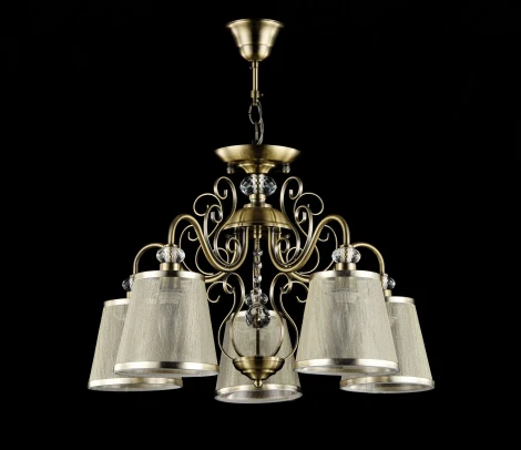 Потолочная люстра Freya Driana FR2405-PL-05-BZ (220V, подвески)