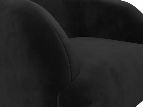 Кресло Лига-041 (Черный/Велюр) Лига Диванов арт.121947