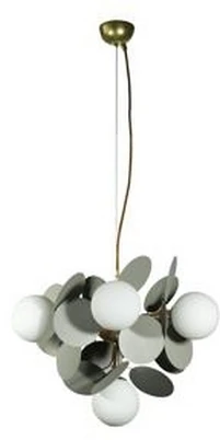 Подвесная люстра Loft It Matisse 10008/6 Grey (220V, на тросе, цветы, шарики)