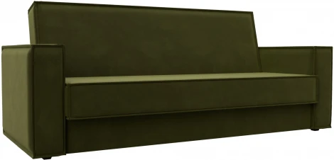 Диван-книжка Куба (Зеленый/Микровельвет) Лига Диванов арт.122048