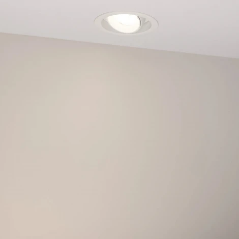 Встраиваемый светильник светодиодный MS-VORTEX-BUILT-R110-20W Day4000 (WH-WH, 40 deg, 230V) (Arlight, IP20 Металл) 057754