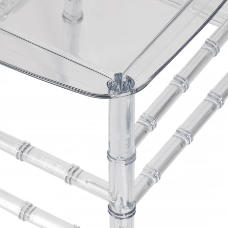 Стул MEDALION (mod. 921) / 1 шт. в упаковке (Пластик /Прозрачный)