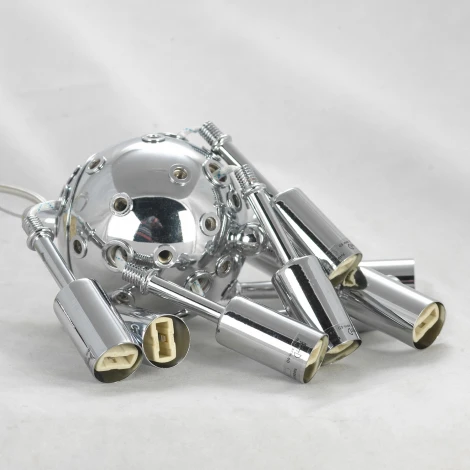 Люстра подвесная LSP-8462 (220V, хрусталь, на тросе, шар, IP21)