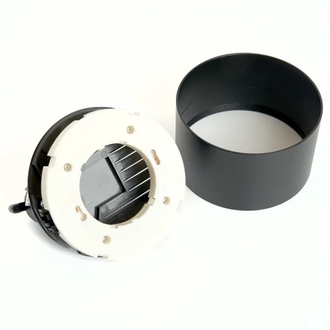 Светильник трековый однофазный Feron AL166 48545 GX70, черный (220V, круглые)