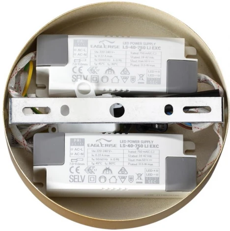 Подвесной светильник светодиодный Lumion Parker 6564/60L LEDIO золотой//металл/ LED 4000K 60W 220V (на проводе)