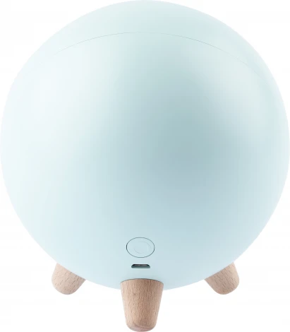 Ночник светодиодный с выключателем регулировкой яркости и зарядкой от USB ЭРА NLED-468-1W-GR