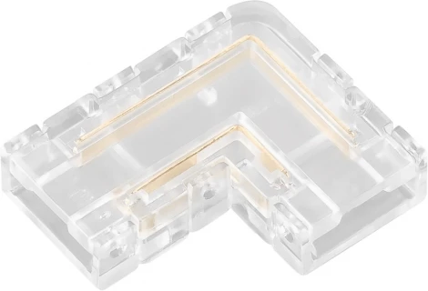 Коннектор угловой FIX-MONO-8mm-2pin-STS (Arlight, Прозрачный) 047195