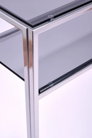 Консольный стол AllConsoles 1042-CS grey серебряный