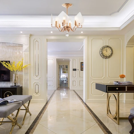 Потолочная люстра на штанге Arte Milano Sorrento-6309 376309/6/400 GD (220V, свеча)