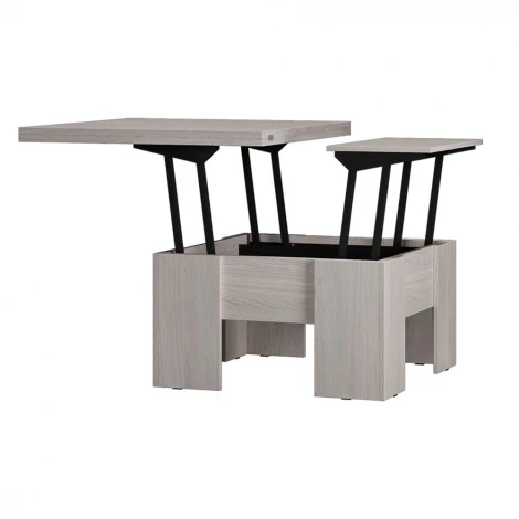 Стол Трансформер БТС 22мм, Ясень белый