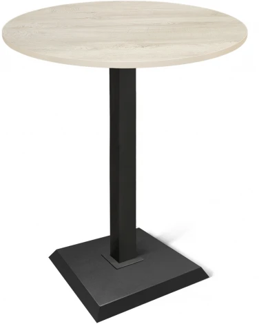 Стол барный SHT-TU5-BS2/80 ЛДСП черный/дуб беленый Sheffilton SHT-TU5-BS2 9889877601