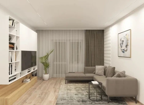 Трековый светильник Downlight однофазный Denkirs Smart Linear DK8004-CONN-WH (регулировка яркости, LED, 220V)