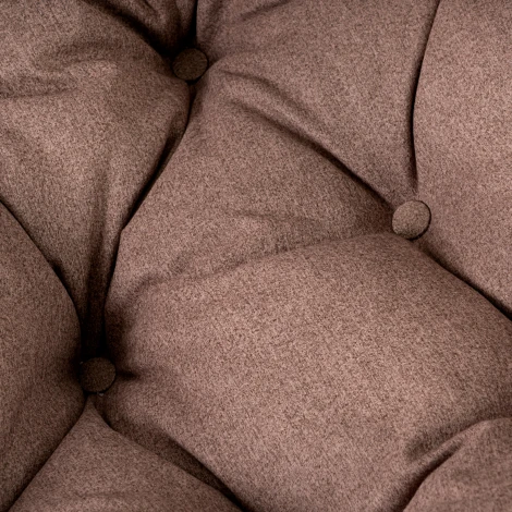 23/01 Матрац для кресла "Папасан" коричневый (ткань)