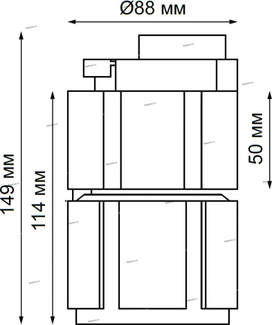Трековый светильник Novotech Kulle 357537