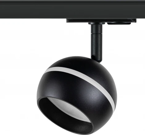 Трековый светильник ЭРА TR47 - GX53 BK (220V, шар)