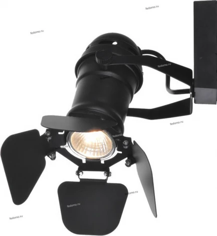 Трековый светильник Arte Lamp Petalo A5319PL-1BK