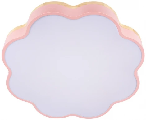 Потолочный светильник светодиодный для детской Loft It Axel 10225/36 Pink (220V, тучи)