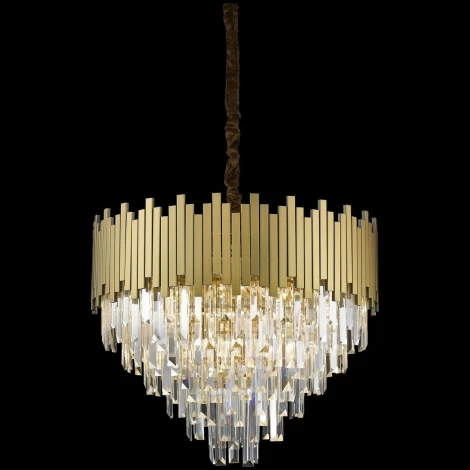 Подвесная люстра каскадная Wertmark Calogera WE137.14.503 (220V, на цепи)