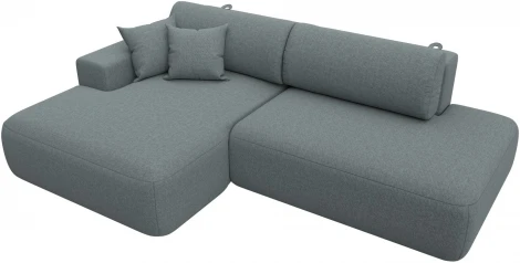 Диван угловой Лига-036 НПБ Модерн левый угол Лига Диванов (Рогожка) арт.124700L