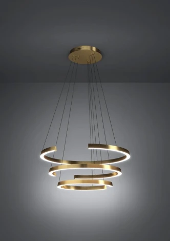 Подвесной светильник светодиодные Eglo Labonete 390517 с регулировкой цветовой температуры 50W LED 2200-6500K, 9000lm, алюминий, сталь, золотой, белый