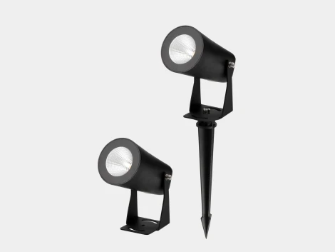 Грунтовый светильник светодиодный 3Вт 3000К черный SWG FL-F24A FL-F24A-3-BL-WW