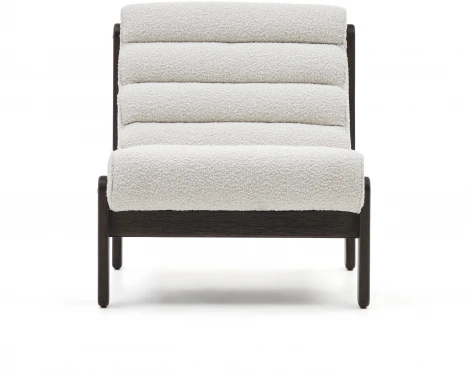 Кресло La Forma (ex Julia Grup) Magira (Белый/ Дуб)