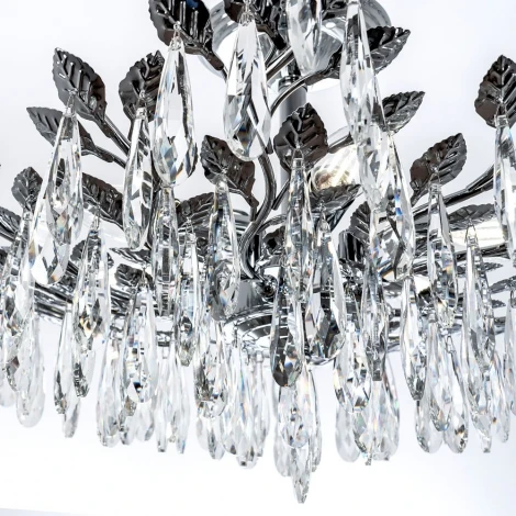 Подвесная люстра хрустальная Modelux MODELUX ML.6747.6 CR