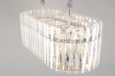 Подвесная люстра Aployt Verene APL.808.03.12 (220V, хрусталь, на цепи, свеча)