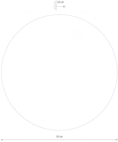 Бра светодиодное Nowodvorski Ring Led L 10282 (220V, круглые)