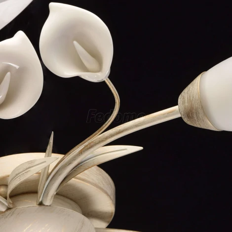 Потолочная люстра MW-Light Восторг 242016906 (220V, цветы, листья)