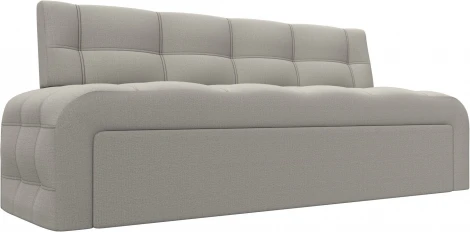 Диван кухонный прямой Люксор (Бежевый/Рогожка) Лига Диванов арт.123861