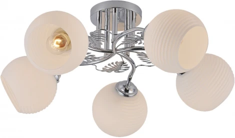 Потолочная люстра на штанге Escada Kalina 1119/5PL E27*40W Chrome (220V)