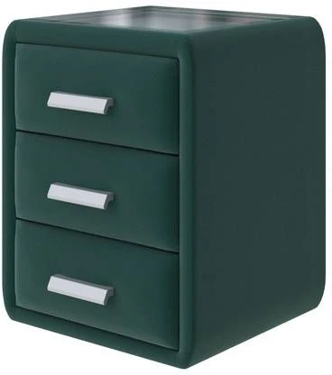 PROxSON Тумба Soft Mebel (Ткань: Велюр Forest 560 Морская волна) 51x48