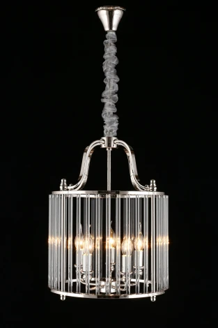Подвесная люстра Aployt Joanna APL.726.06.05 (220V, на цепи, свеча, круглые)
