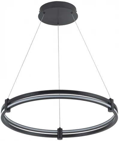 Подвесной светильник 4006/02/01P Stilfort (регулировка яркости, LED, 220V, пульт управления, на тросе, кольцо)
