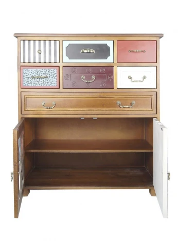 Вертикальный комод Gouache Birch