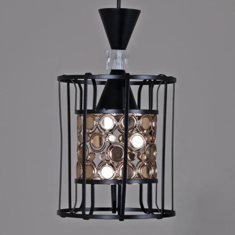 Подвесной светильник Reluce 05402-0.9-03 BK+GD (220V, на проводе)