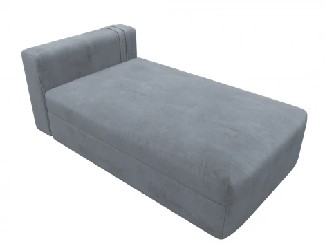 Модуль канапе Лига-060 НПБ (ЛДСП,Брус,Фанера,Велюр/Серый) Лига Диванов 129553