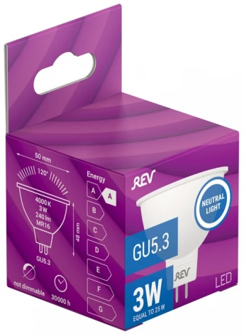 Лампочка светодиодная REV 32321 1