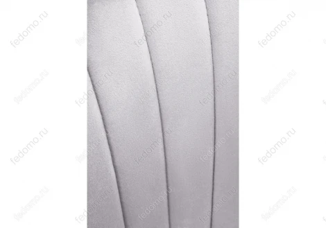 Стул Woodville на металлокаркасе Инклес серый / черный глянец 483855