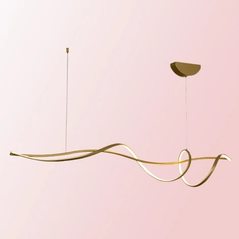 Подвесной светодиодный линейный светильник Lussole Wave LSP-7242 (220V, на тросе)