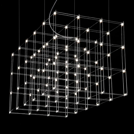 Подвесная люстра Quasar Cosmos Square LED pendant light ImperiumLoft 40,244 (144369-22)