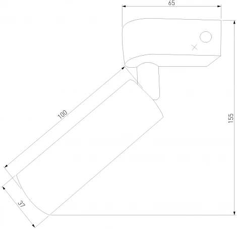 Спот Eurosvet Pitch 20143/1 LED латунь (220V, круглые)
