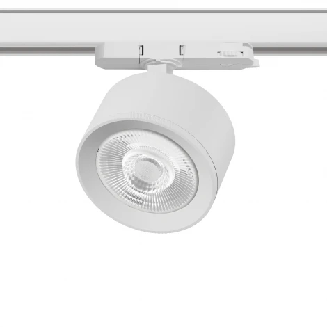 Трековый светильник трехфазный светодиодный LED 15W 220V 60G с адаптером Lightstar Alta Pro A5546QT60G