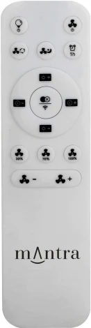 Потолочная люстра светодиодная с вентилятором Mantra Samoa 7842