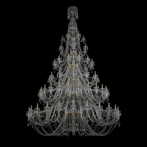 Подвесная люстра Bohemia 1406 1406/24+24+12+12+6+6/900/XL-370/6d/G