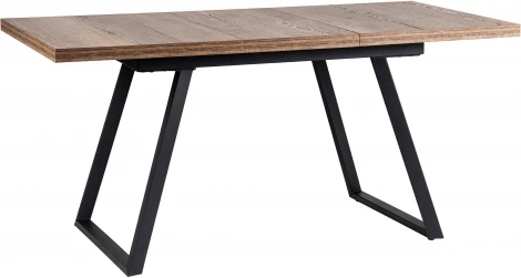 Стол R-Home Пеле раздвижной 140-180 Галифакс Табак/Бабочка