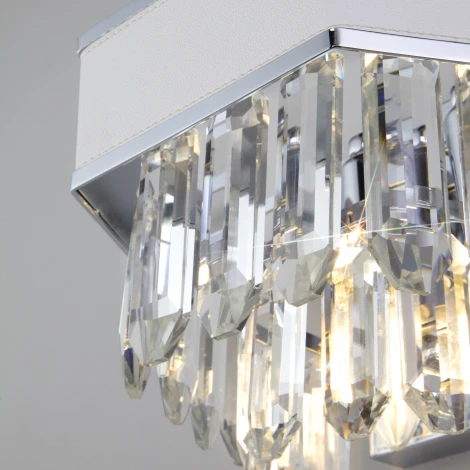 Настенный светильник каскадный Bogate's Pelle 329/2 Strotskis (220V, хрусталь, подвески)