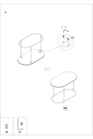 40AD-00065 Столик журнальный (набор 2шт) d48*56/66*37*45,5см Garda Decor