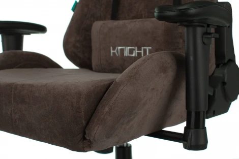 Кресло игровое Бюрократ VIKING KNIGHT LT10 FABRIC коричневый Stool Group арт.УТ000003153